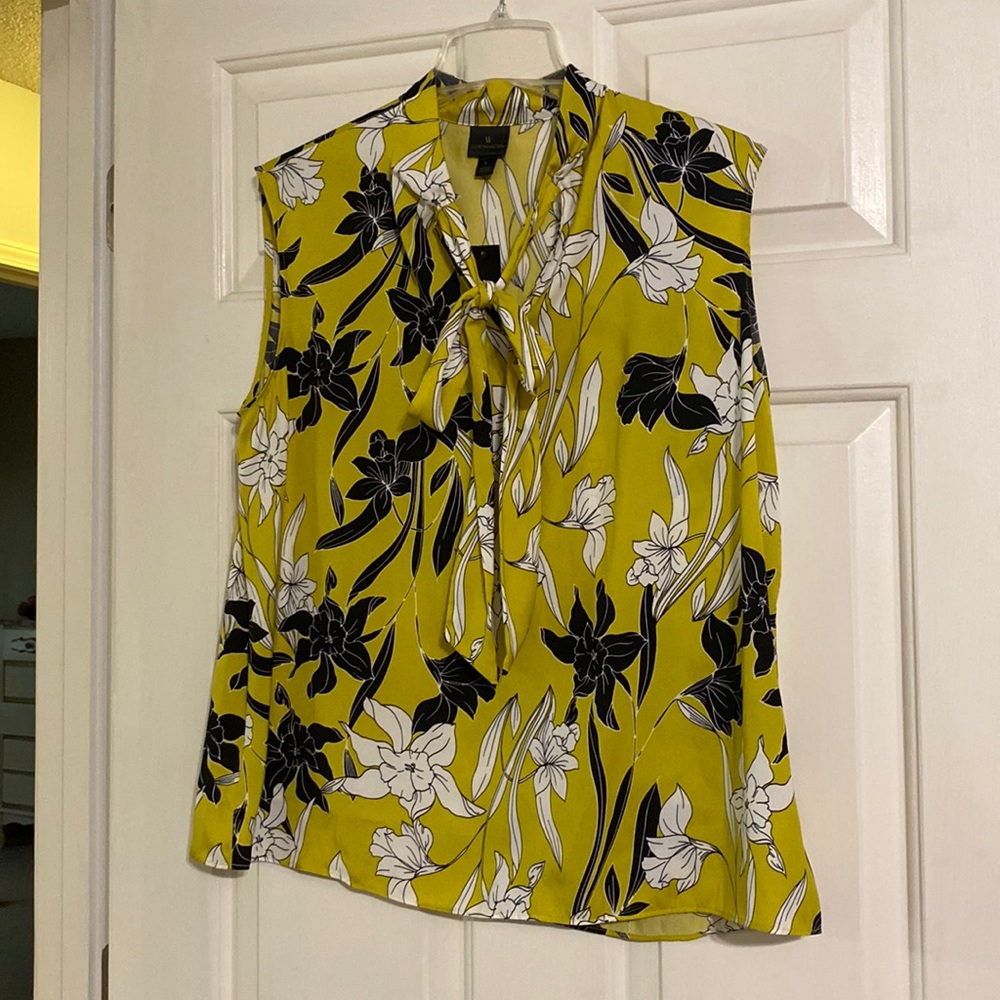 Floral Print Tank Top Blouse